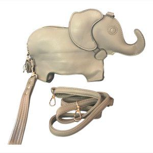 Petite Gray Elephant  Bag Gray only